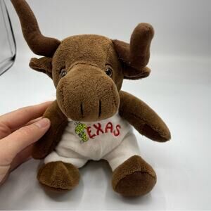 Souvies Texas Long Horns Beanie Stuffed Toy